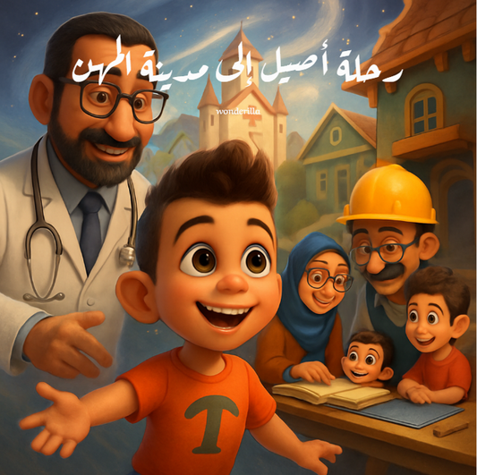 رحلة أصيل الى مدينة المهن
